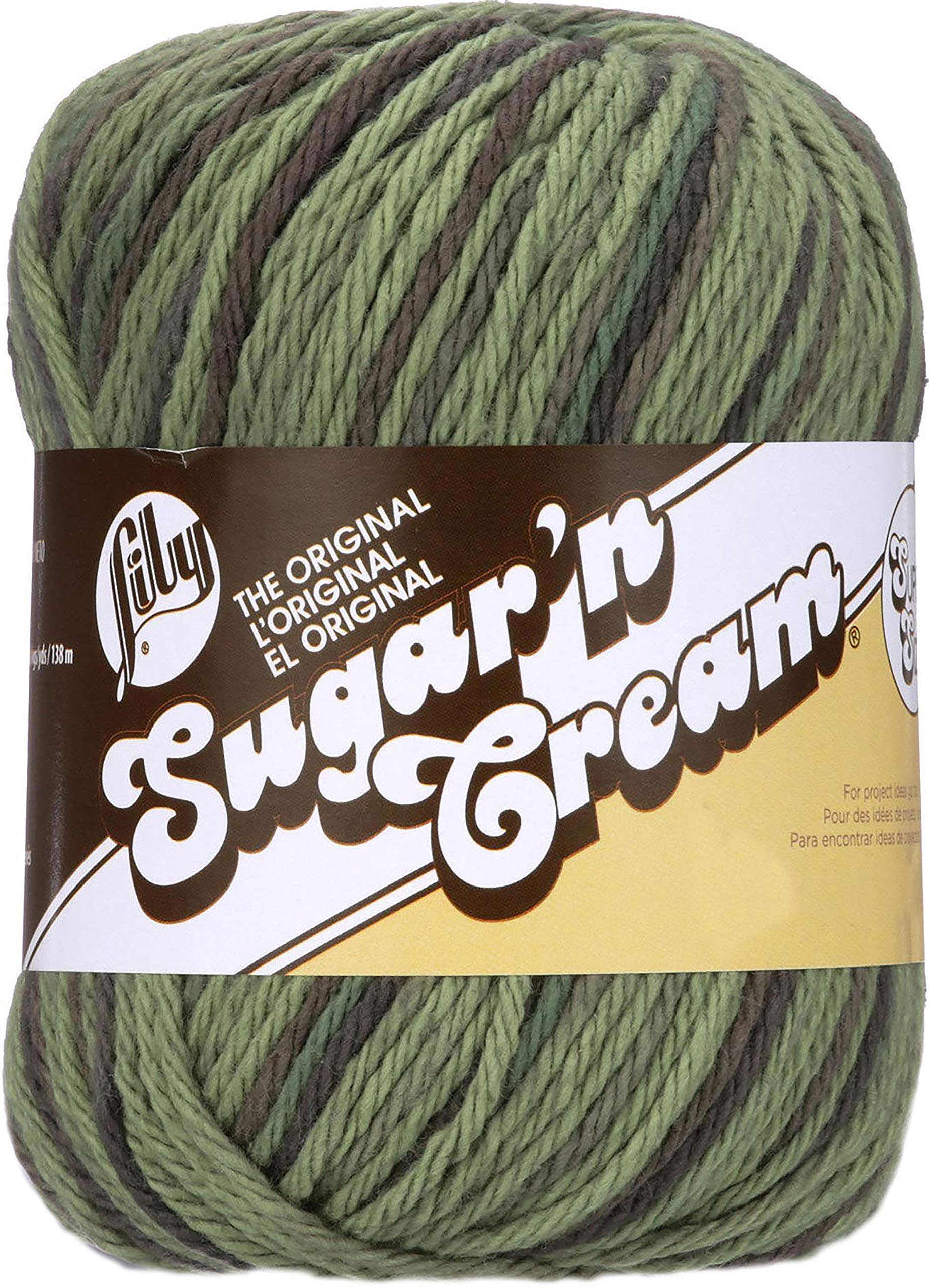 【Sale】LILY YARN KNIT BLOUSON Lily Sugar'n Cream Cotton Cone Yarn, 14 oz, Autumn Leaves