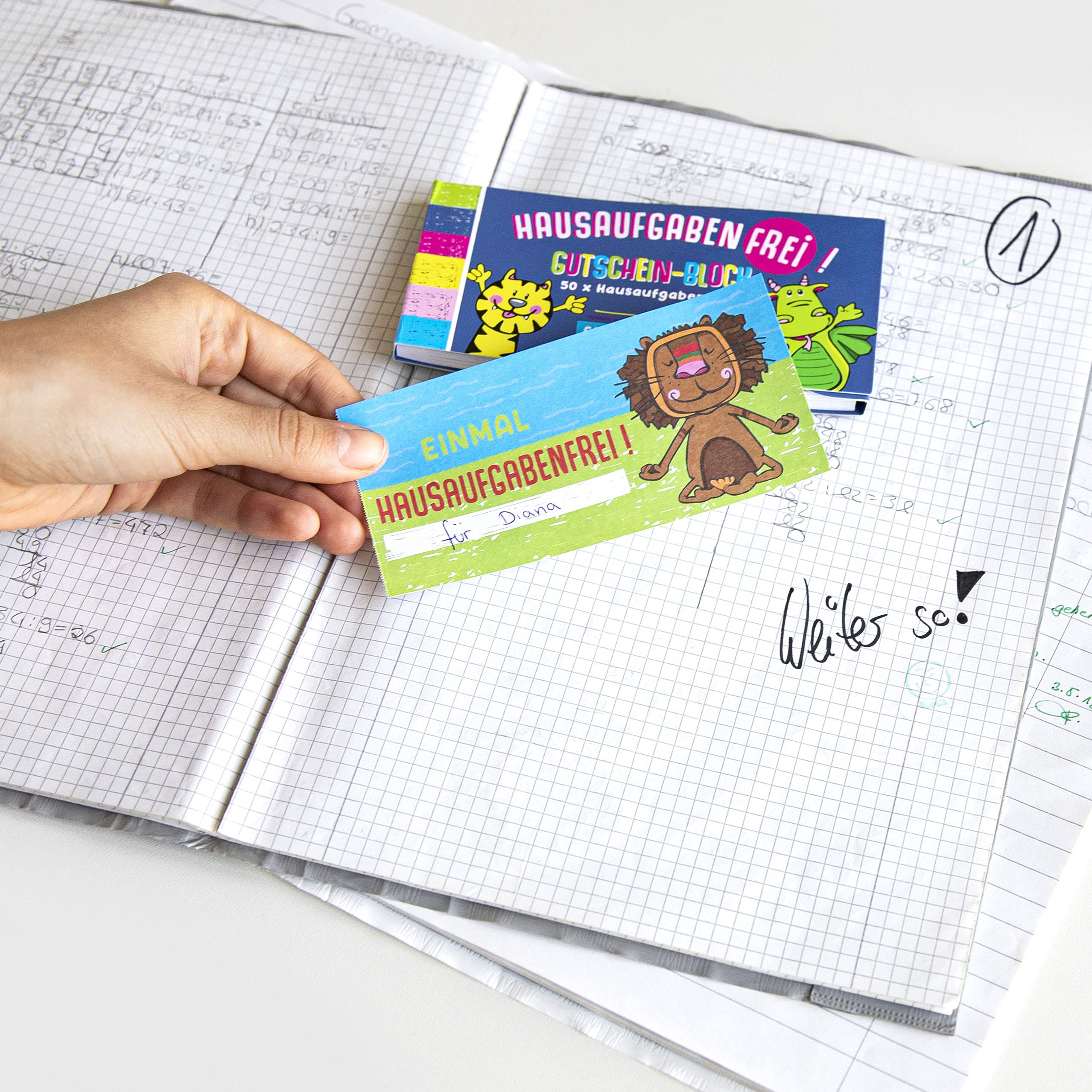 Ouneno Belohnungskarten Mit Locher – 180 Karten (5,1x8,9 Cm) Für Kinder, Schüler, Kunden (Verhalten, Incentives)