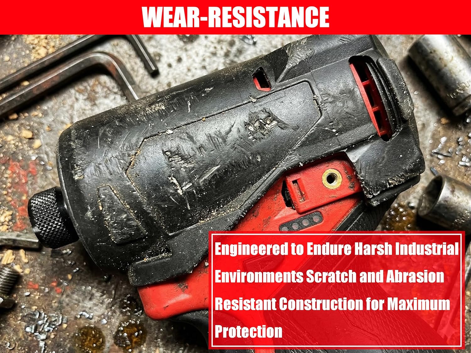 49-16-3453 Protective Boot for Milwaukee M12 FUEL 1/4" Hex Impact Driver - Fits Model 3453-20
