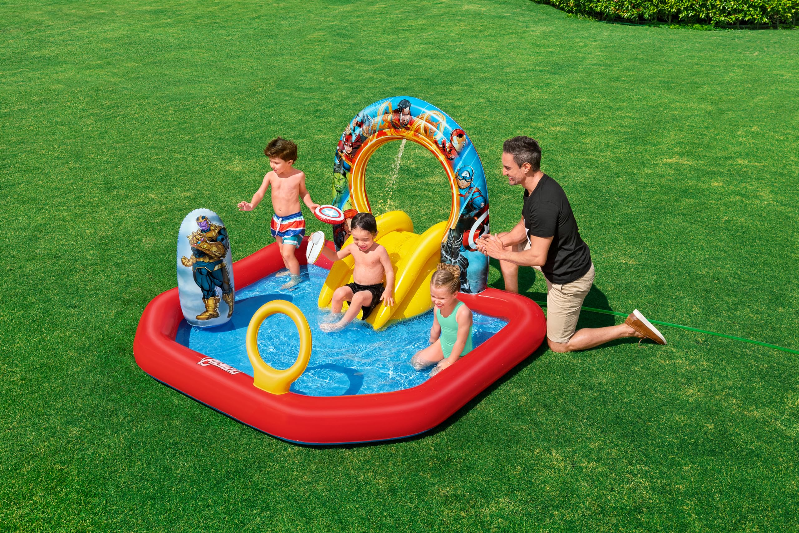 Bestway Aire de Jeux Avengers™ 211 x 198 x 125 cm