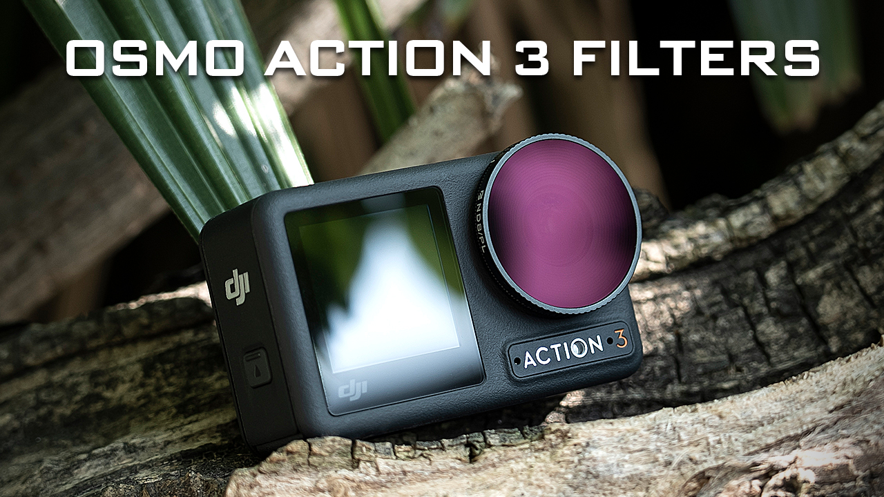 Freewell All Day ND8, ND16, ND32, ND64, ND1000, UV Camera Lens Filters 6Pack Compatible with Osmo Action 3(NOT COMPATIBLE WITH ACTION 4
