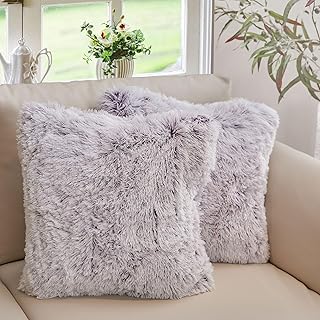 12 Living Room Sitting Area Ideas for Relaxing Zones 22 Cheer Collection Throw Pillows for Couch and Bed, Soft Shaggy Throw Pill...
