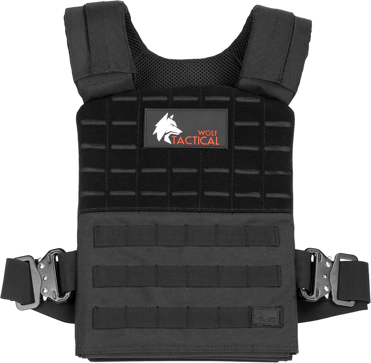 WOLF TACTICAL QuickRelease Weighted Vest for Men Workout