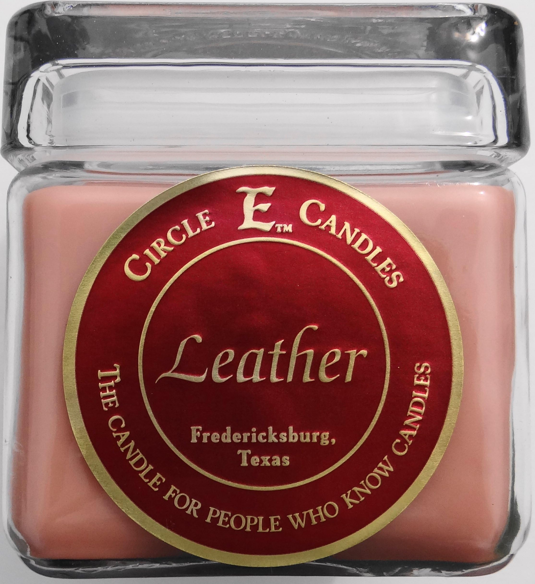 Circle E 28oz Leather Candle