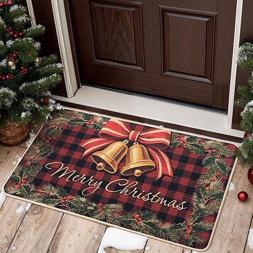 Miniatura 103 de GRANNY SAYS Felpudo para interiores, 32 x 48 pulgadas, antideslizante, tapete grande para puerta, tapete de bienvenida para exteriores, lavable