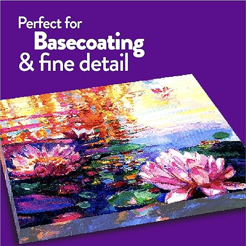 Miniatura 5 de RoseArt 16oz Snow White & Raven Black Acrylic Paint Set