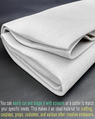 Miniatura 5 de abricEmpire - Espuma elástica de densidad media de 18 pulgadas, 60 pulgadas de ancho, para artes y manualidades, vinilo, hogar y proyectos de