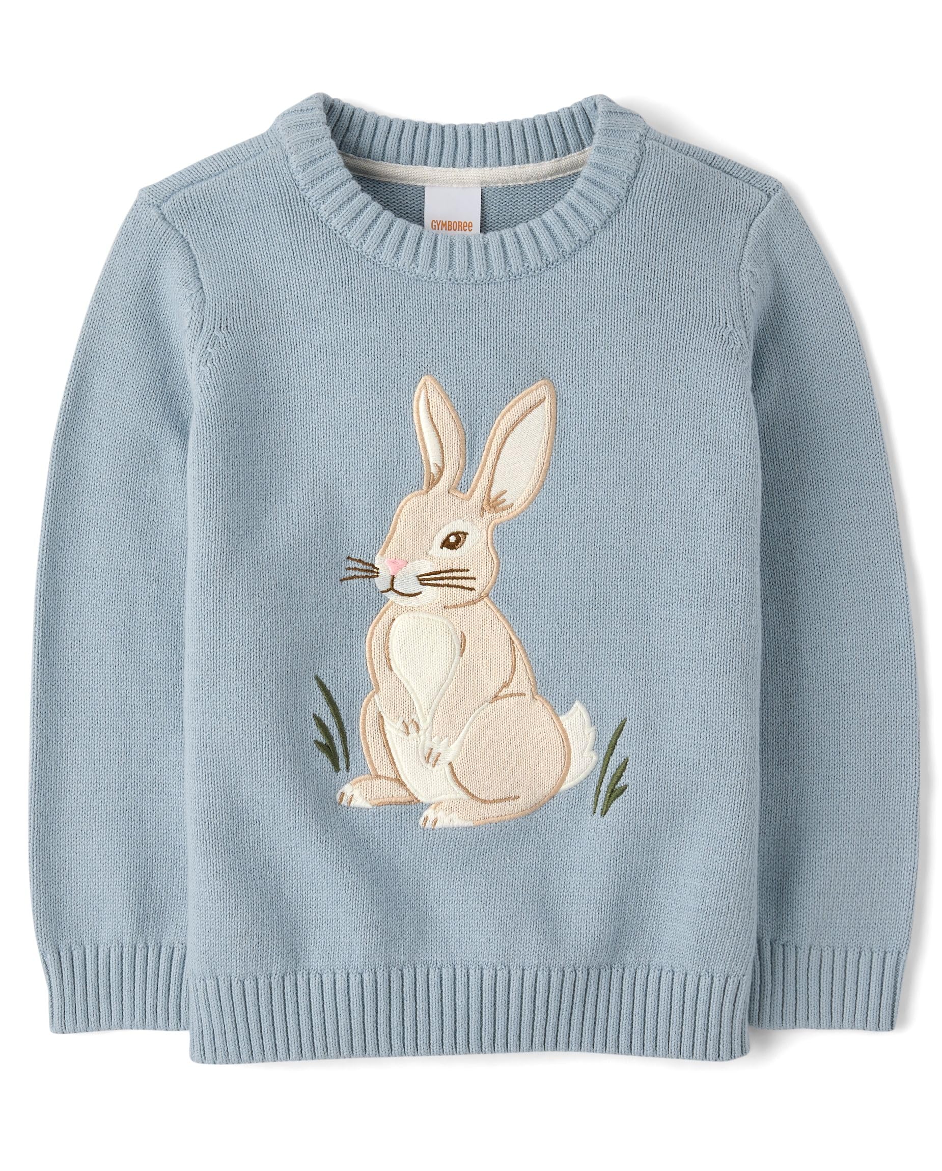Gymboree Boys' and Toddler Embroidered Pullover Sweater