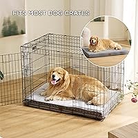 Vista 31 de Bedsure Cama de espuma viscoelástica para perros extragrandes, camas ortopédicas XL para mascotas con funda extraíble lavable y parte inferior