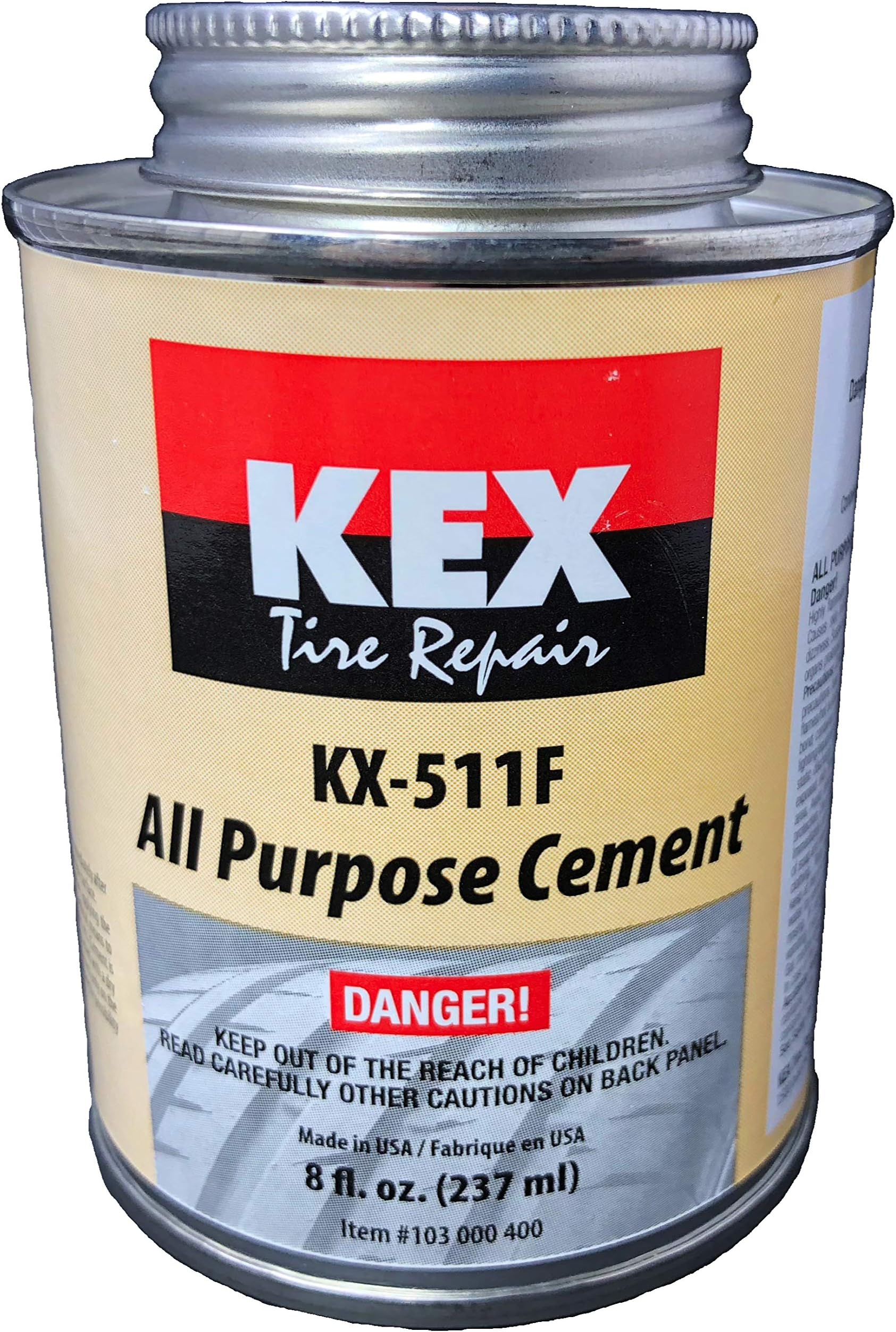 Vulcanizing Cement X-Tra Seal Chemical - 6 Pack Tire Repair Paste (8oz Each) X-Tra Seal Vulcanizing Cement - Foto 12