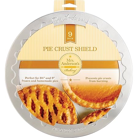 Mrs. Anderson’s Baking Pie Crust Protector Shield, Fits 9-Inch Plates