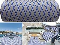 Vista 17 de Suelo de lancha de espuma EVA, cubierta de barco de teca sintética, cubierta marina, alfombrilla antideslizante para cubierta, yate, lancha motora