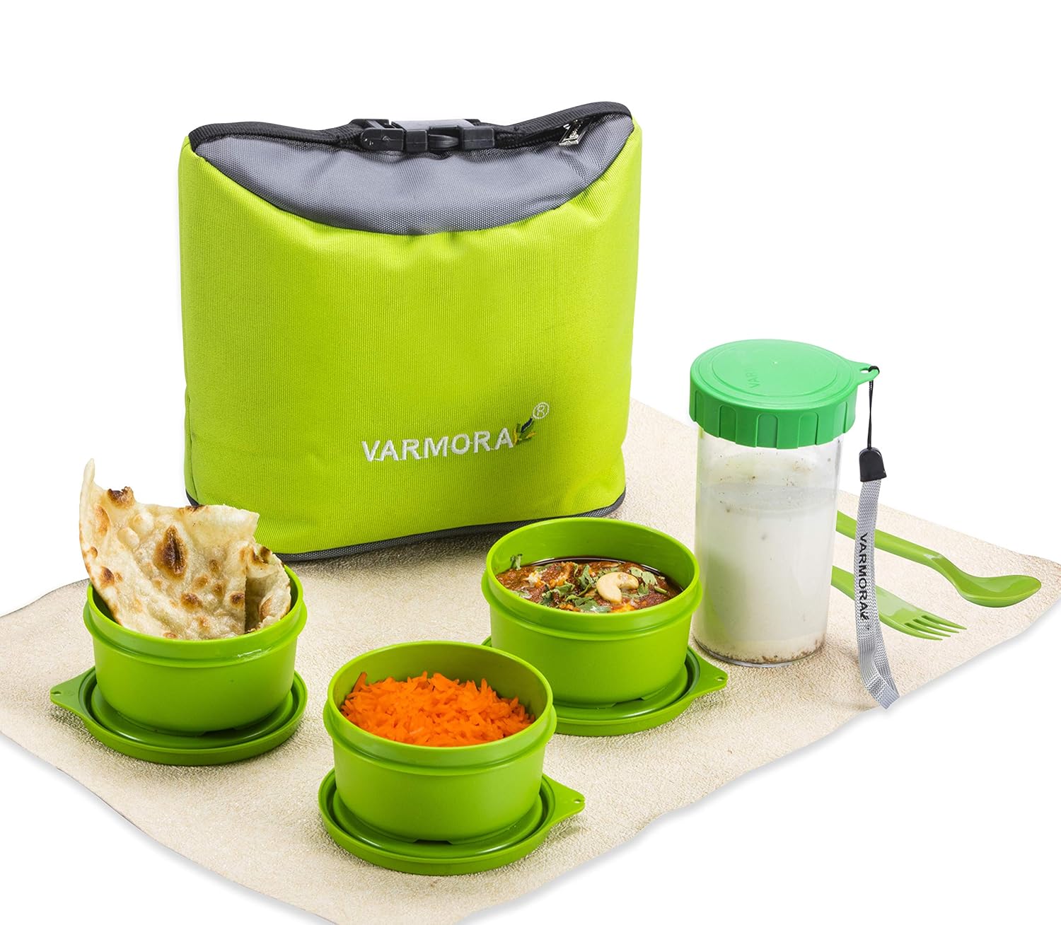 Buy Varmora Elegant lunch bag (Color May Vary) Online at Low Prices in