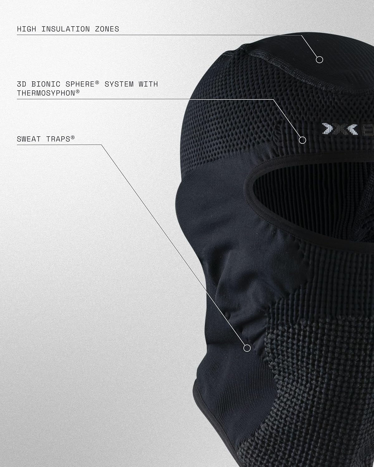 X-Bionic® STORMCAP Eye 4.0 Ski Mask Helmet Cap