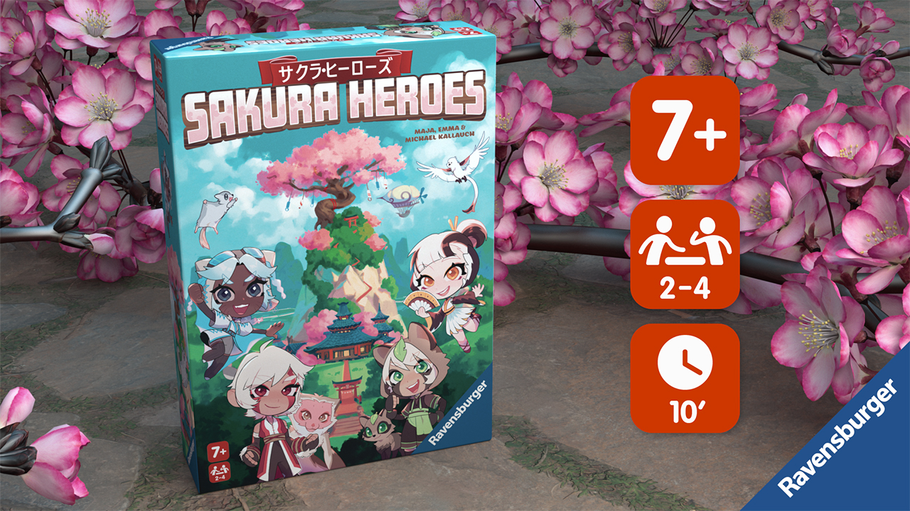 Amazon.com: Ravensburger Sakura Heroes – A Fast-Paced Dice Game