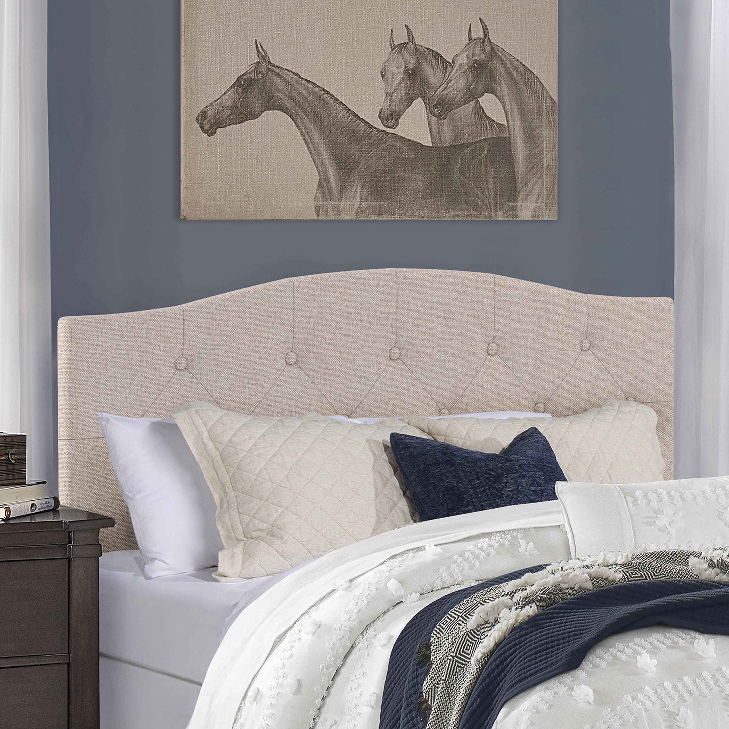 Hillsdale Provence Upholstered Headboard