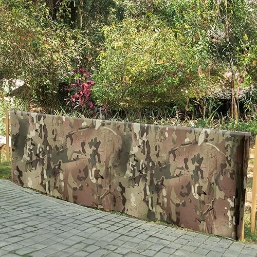 Miniatura 6 de LOOGU - Red de camuflaje de caza, cortina de malla camuflada ideal para protección solar, campamento, tiro, cacería