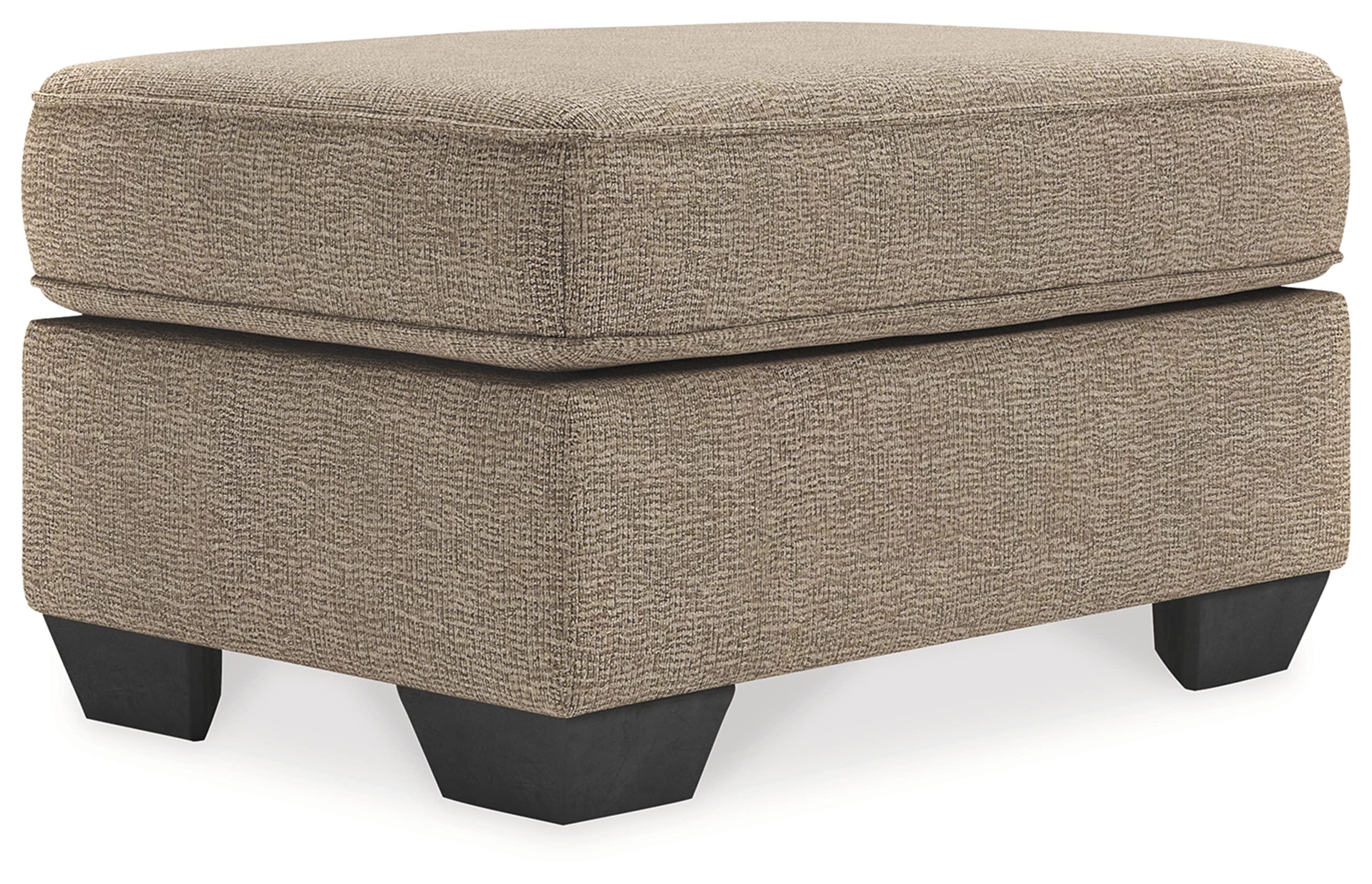 Signature Design by AshleyGreaves Contemporary Accent Ottoman, Beige