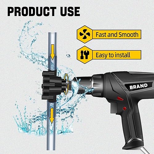 Miniatura 4 de Bomba de mano Bomba de agua de taladro de agua - Bomba de taladro eléctrica para agua, gasolina, aceite, diesel, bomba de transferencia de agua
