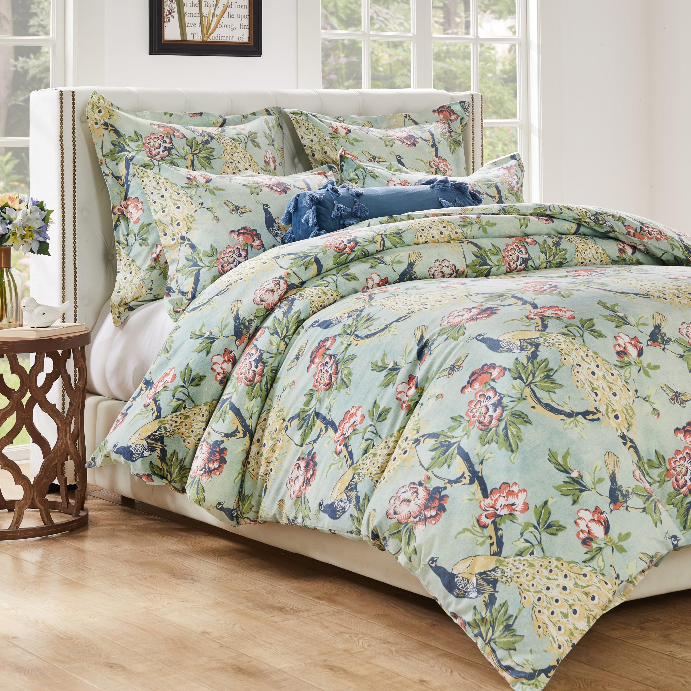 Set di lenzuola in cotone Boho Mandala King Size con federe - Italia