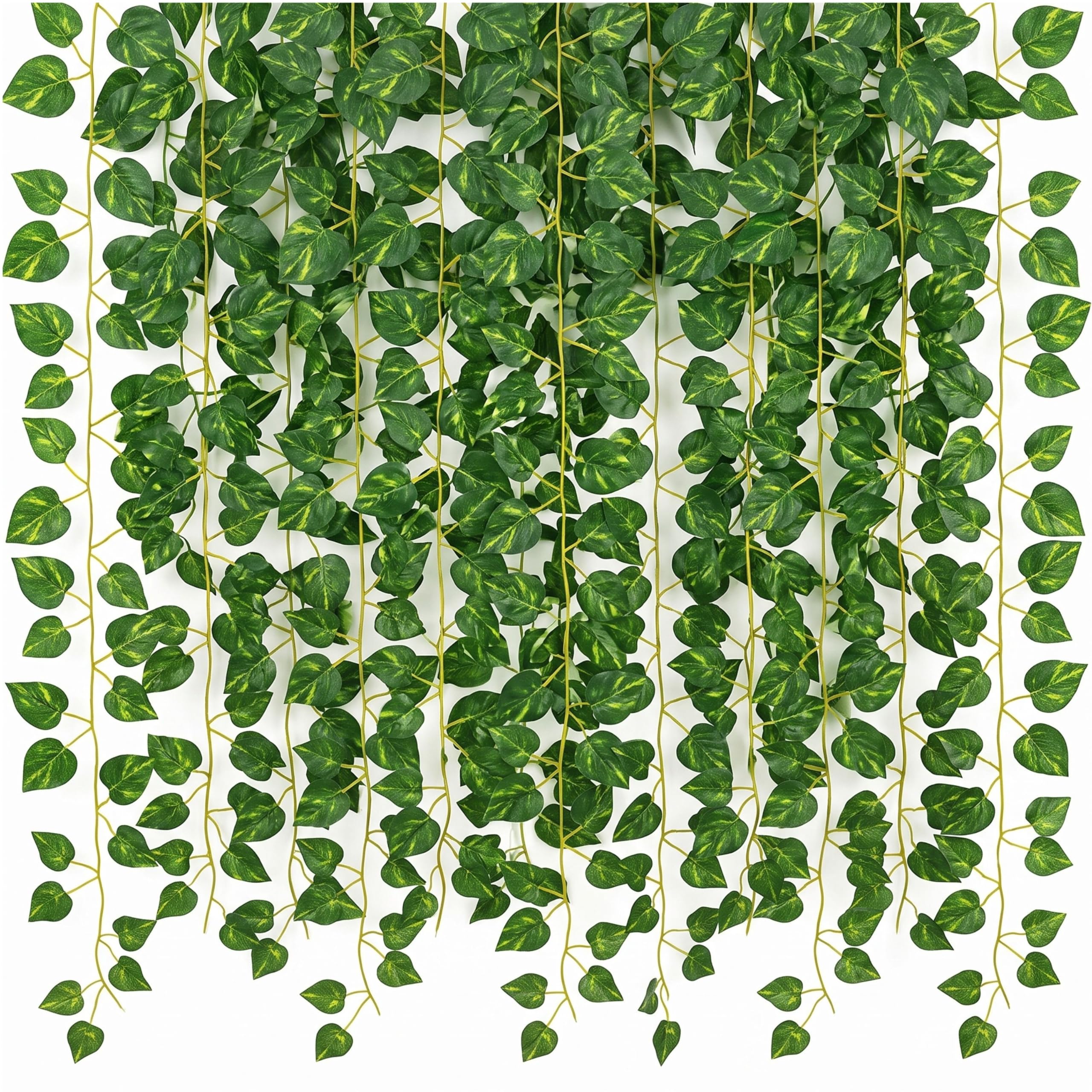 Dekorly Artificial Ivy Vine - 6 Feet Green -6