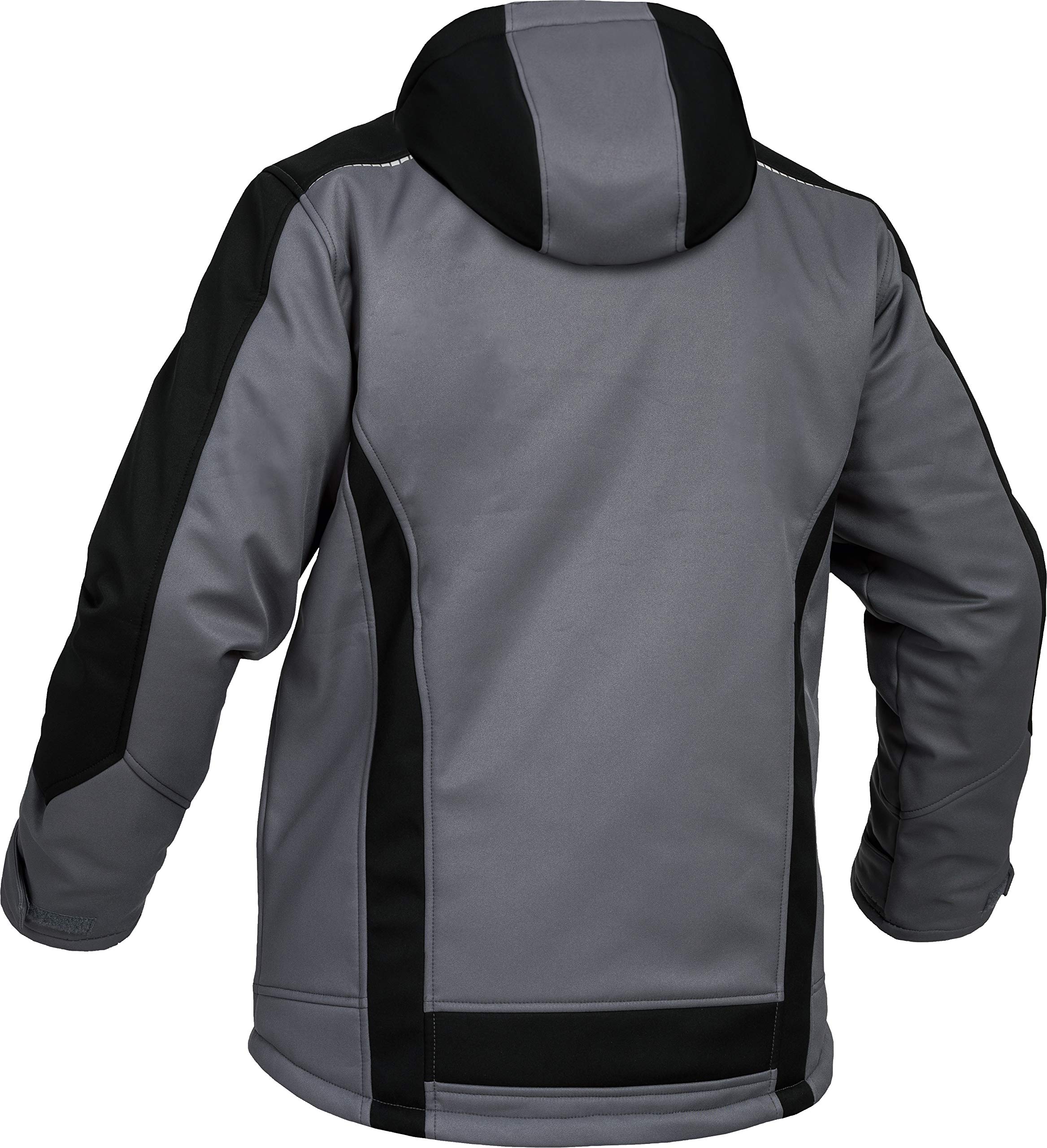 Leibwächter Flex-Line Winter Softshelljacke (grau/schwarz, M)