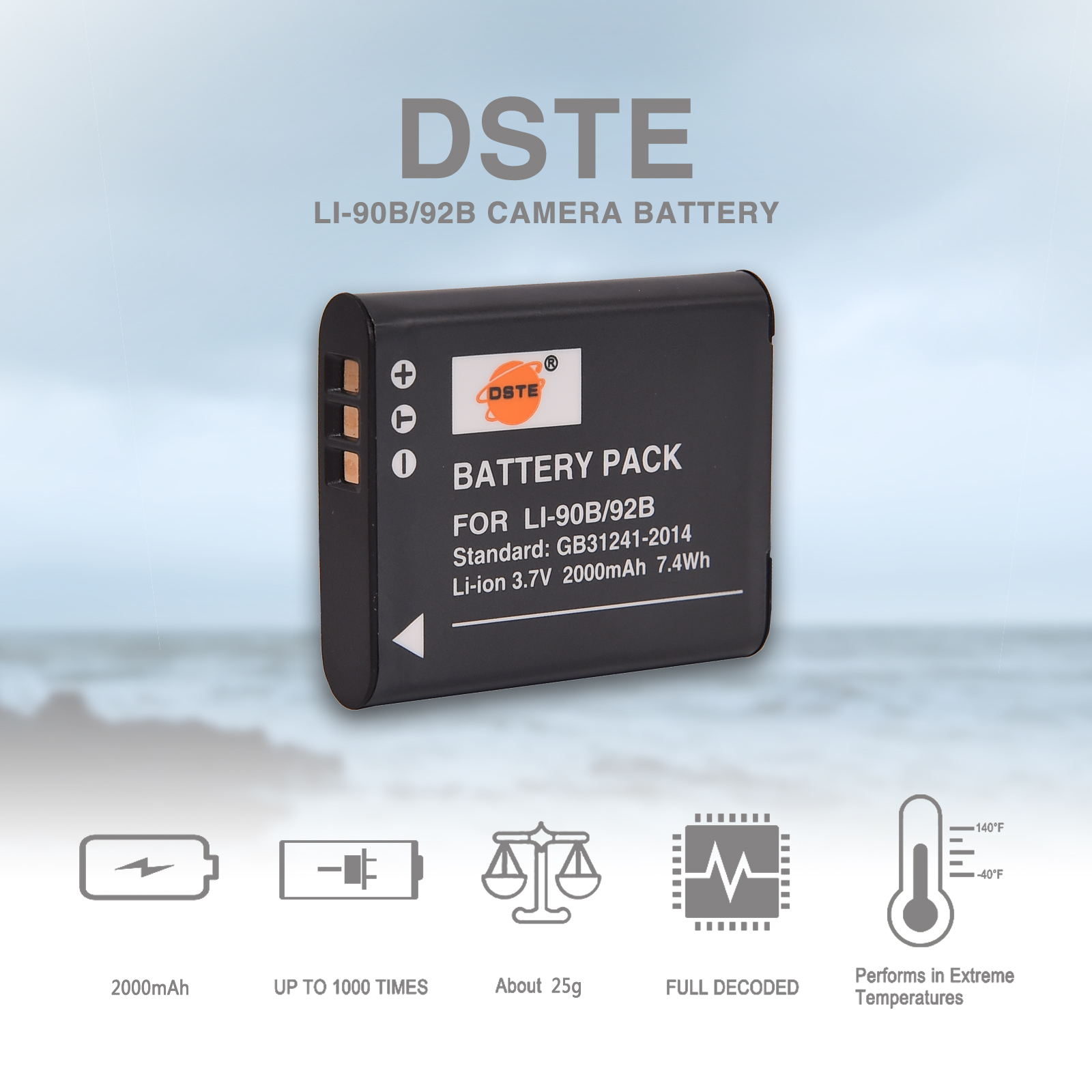 Pack 2 Baterías + Cargador Dual USB Para Fujifilm X100V, X100F, X-T30 II, X-Pro3, X-T3 Y Más (2012-2022) - 1500 MAh Cada Una