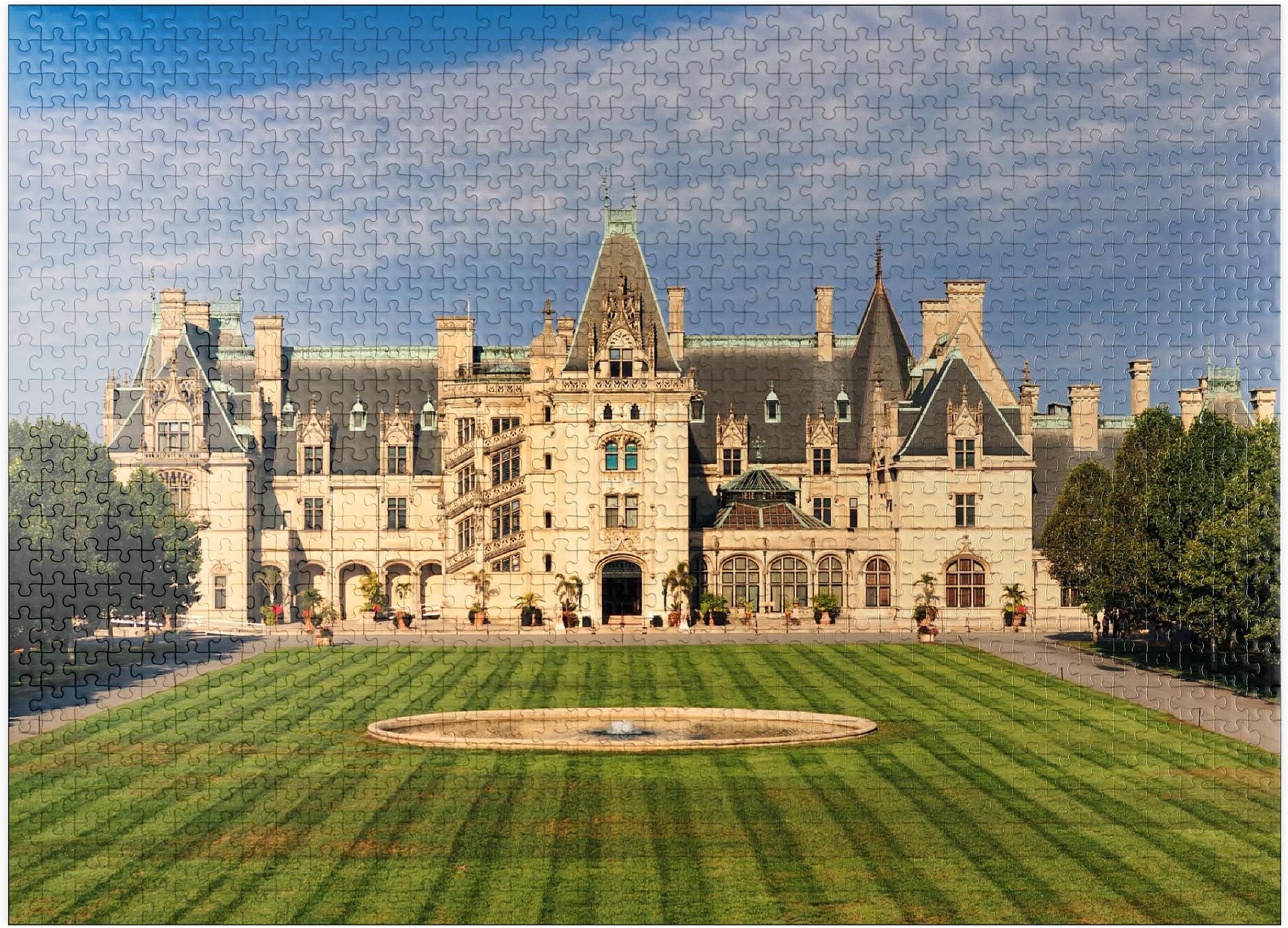 - MyPuzzle The Biltmore Estate in Asheville North Carolina - Premium 1000 Piece Jigsaw Puzzle for Adults