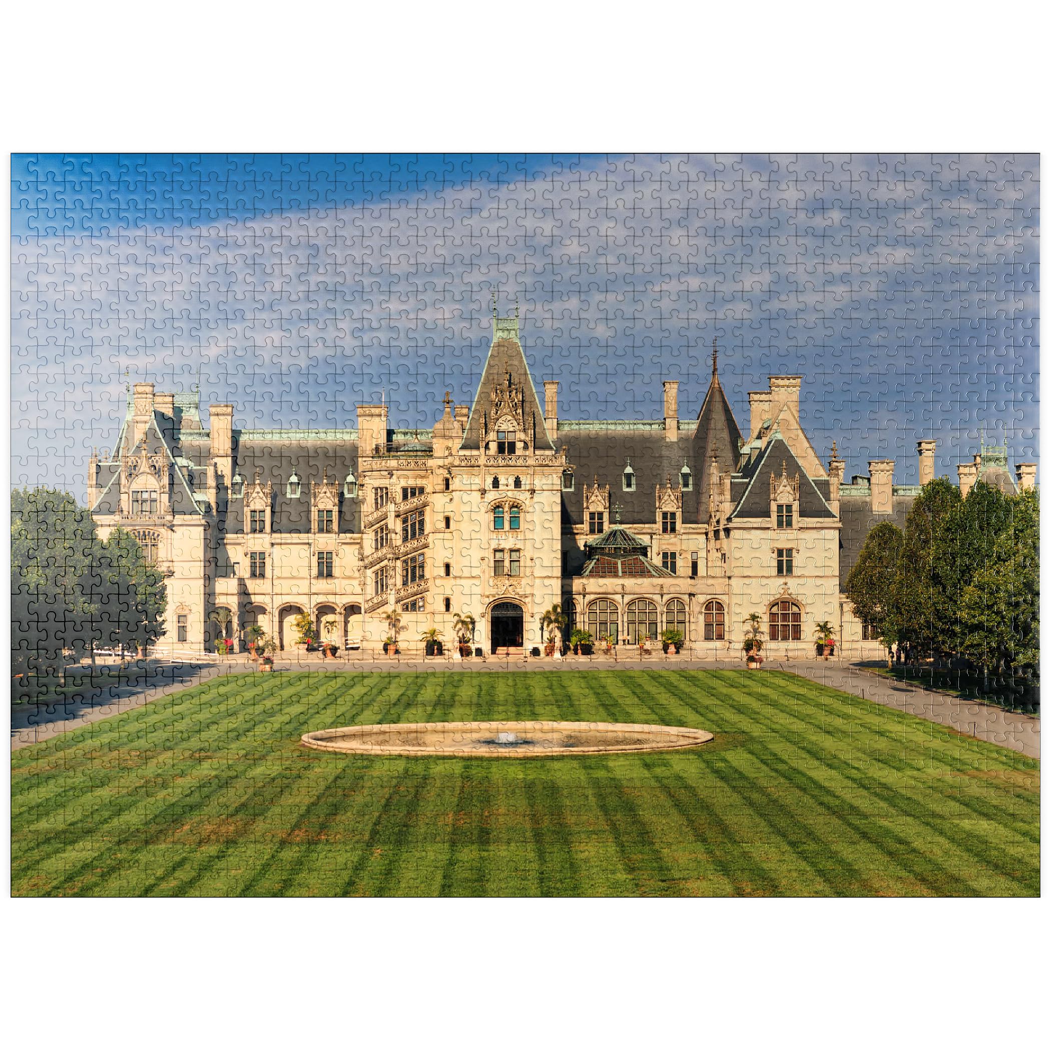 MyPuzzle The Biltmore Estate in Asheville North Carolina - Premium 1000 Piece Jigsaw Puzzle for Adults