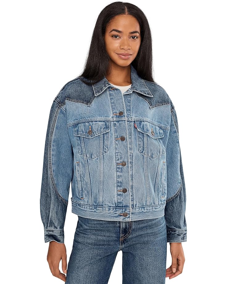 Levi's® Premium 90s Western Pieced Trucker - Main View