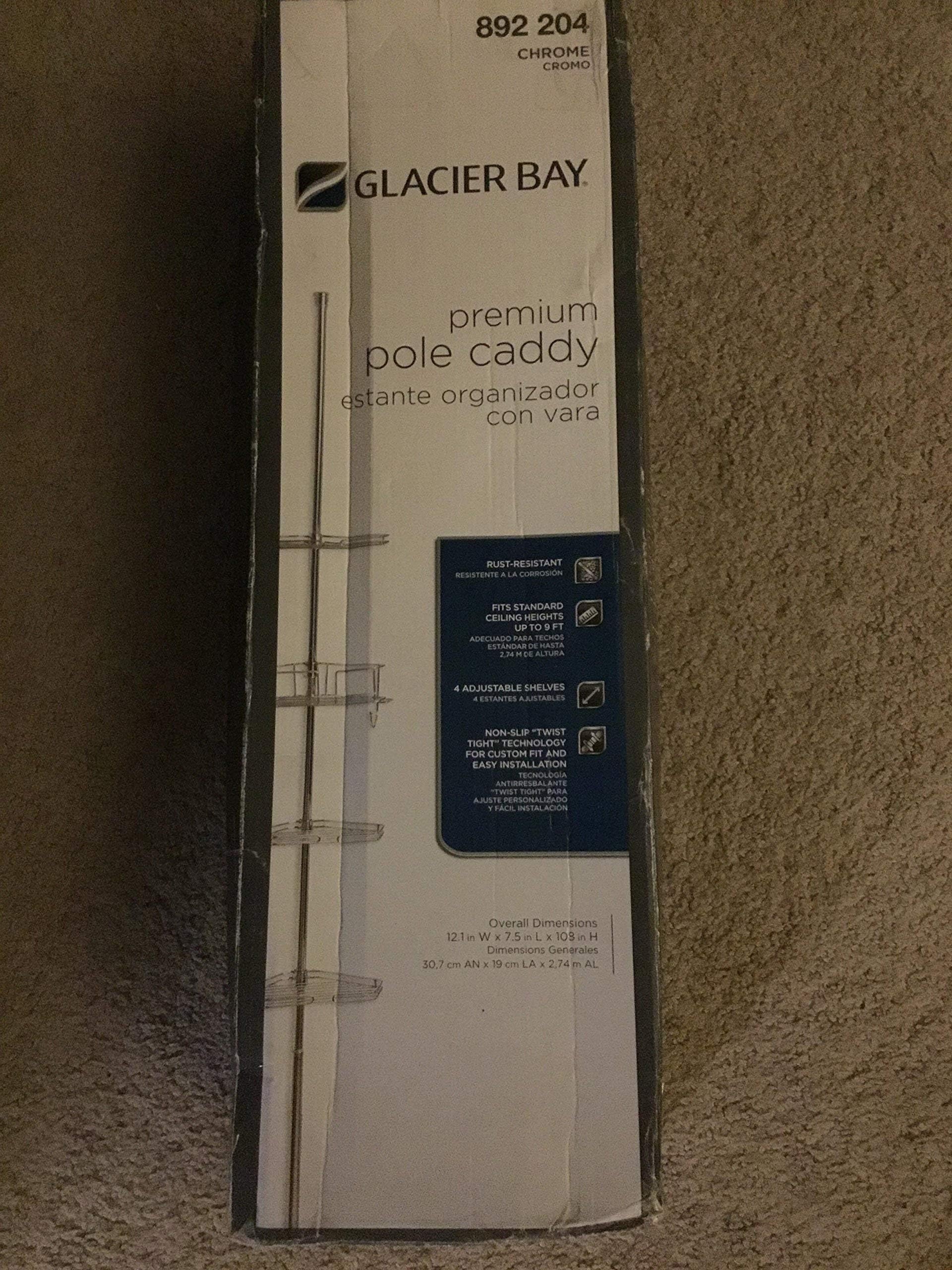 Glacier Bay Premium Shower Pole Caddy - 892 204