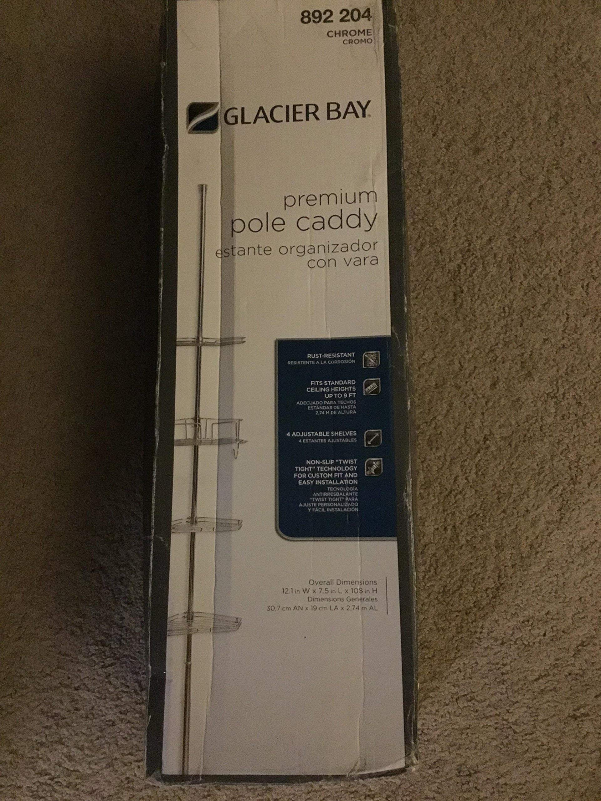 Glacier Bay Premium Shower Pole Caddy - 892 204