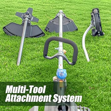 LawnMaster No-Pull 25cc 2 Cycle Engine 17'' Grass Trimmer, NPTGSP2517A