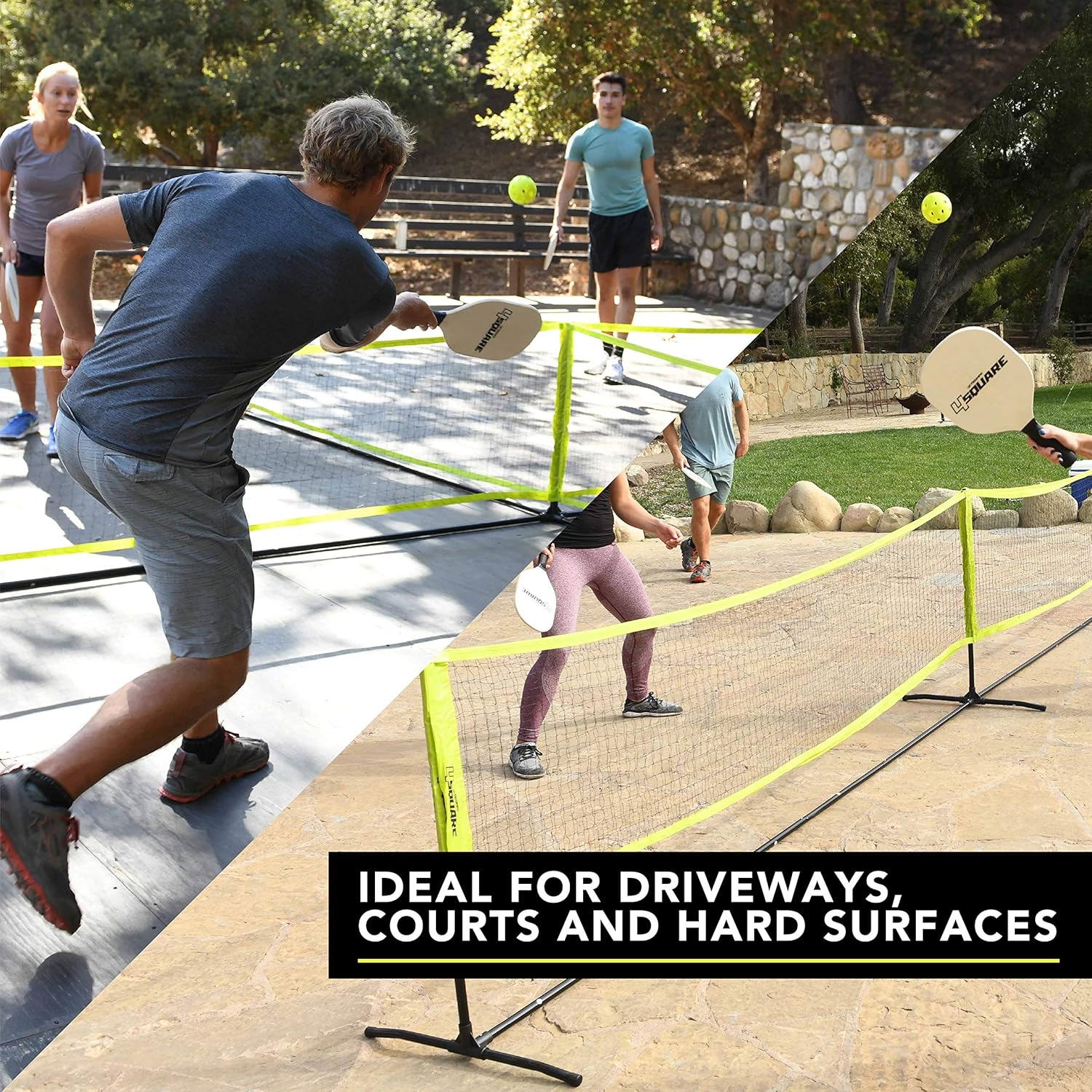 Triumph Sports 4 Square Pickleball Game Set