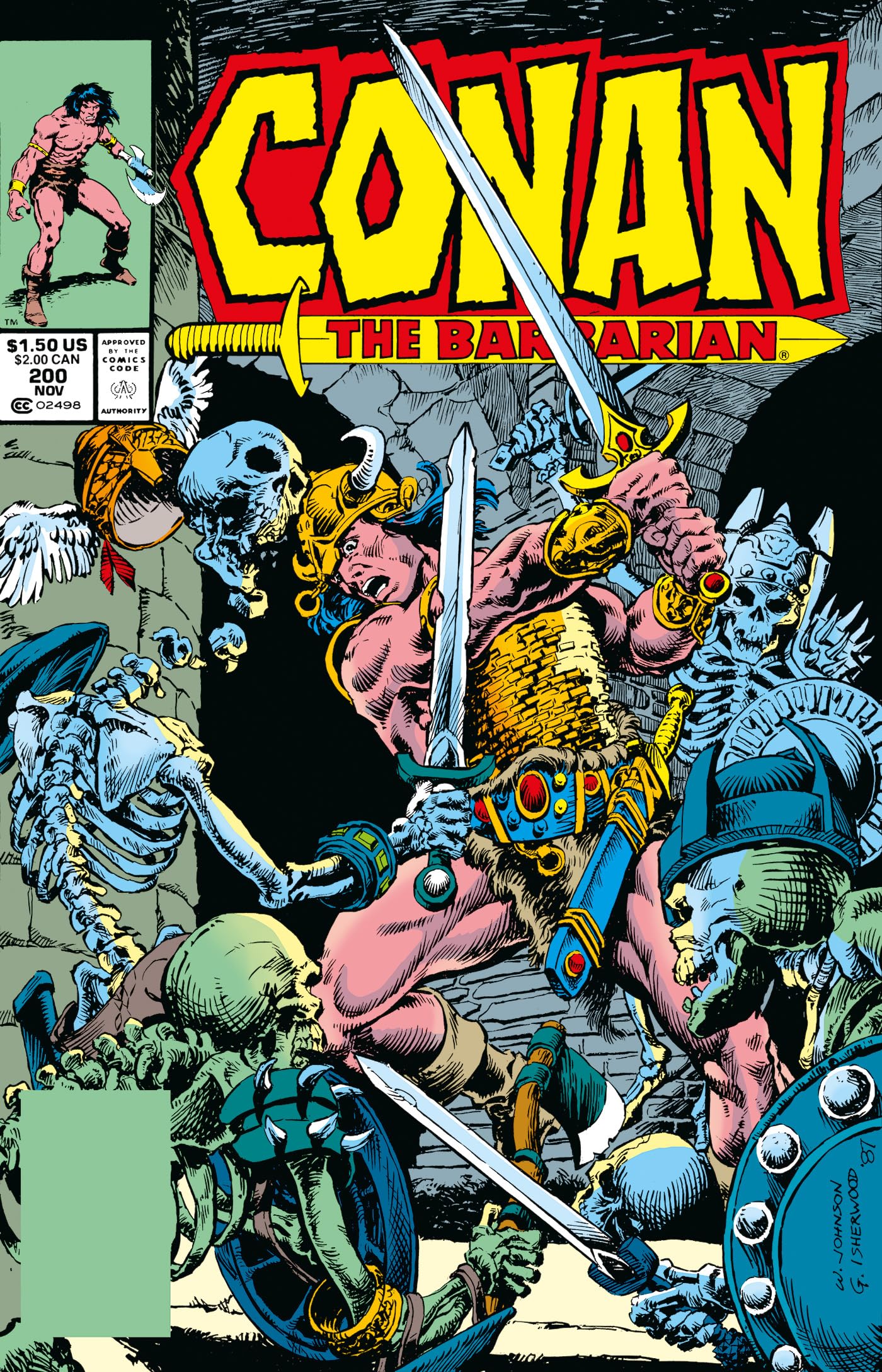 Conan The Barbarian: The Original Comics Omnibus Vol.8 (Conan Barbarian Omnibus)