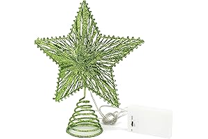 CVHOMEDECO The Grinch 3D Tree Top Star