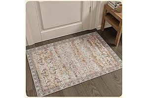 2x3 Rug - Charcoal Olive Bedroom Rug - Kid & Pet Friendly...