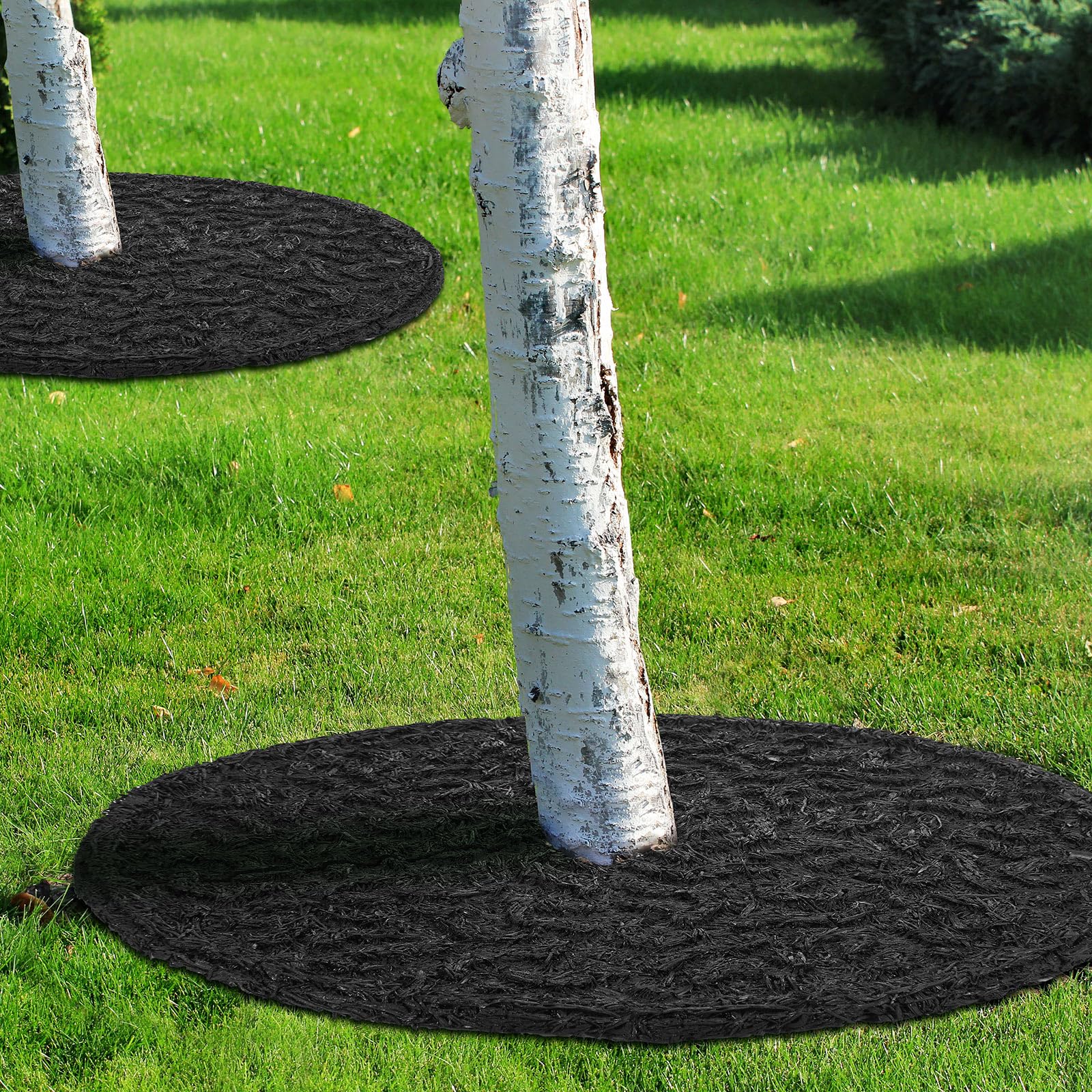 Rubber Mulch Tree Rings Large Rubber Tree Rings Ireland – NR Rubber