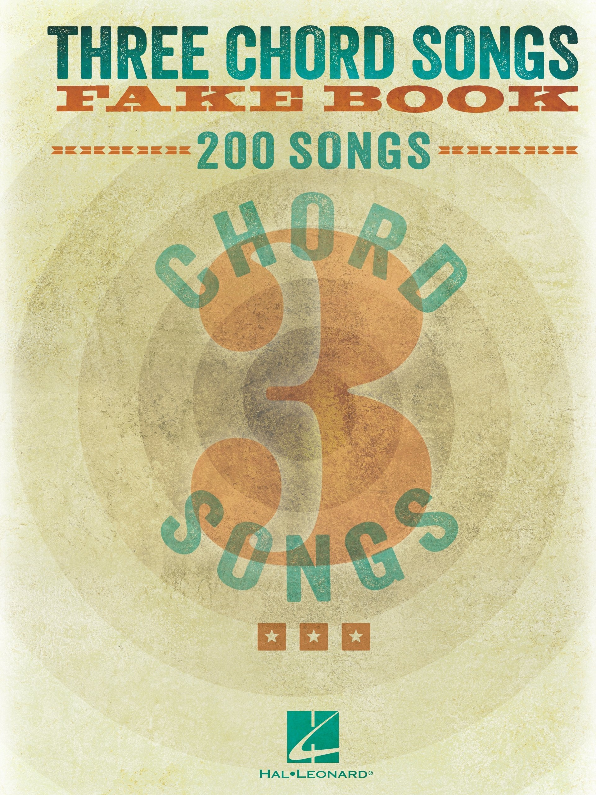 Three Chord Songs Fake Book livre de musique pour animer vos soirées guitare feu de camp