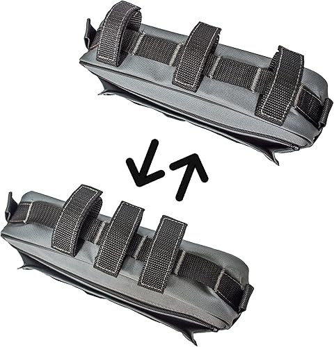 Miniatura 3 de MDSTOP Bolsa de almacenamiento con asas de agarre para pasajeros para Jeep Wrangler JK TJ YJ CJ MINGLI 1965-2017 y Jeep Gladiator JT 2020,