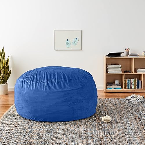 Miniatura 74 de Chill Sack - Funda para puf Microgamuza - Carbón - Solo funda,Microsuede - Chocolate - Solo funda,Microsuede - Azul marino - Solo funda,Guijarro -