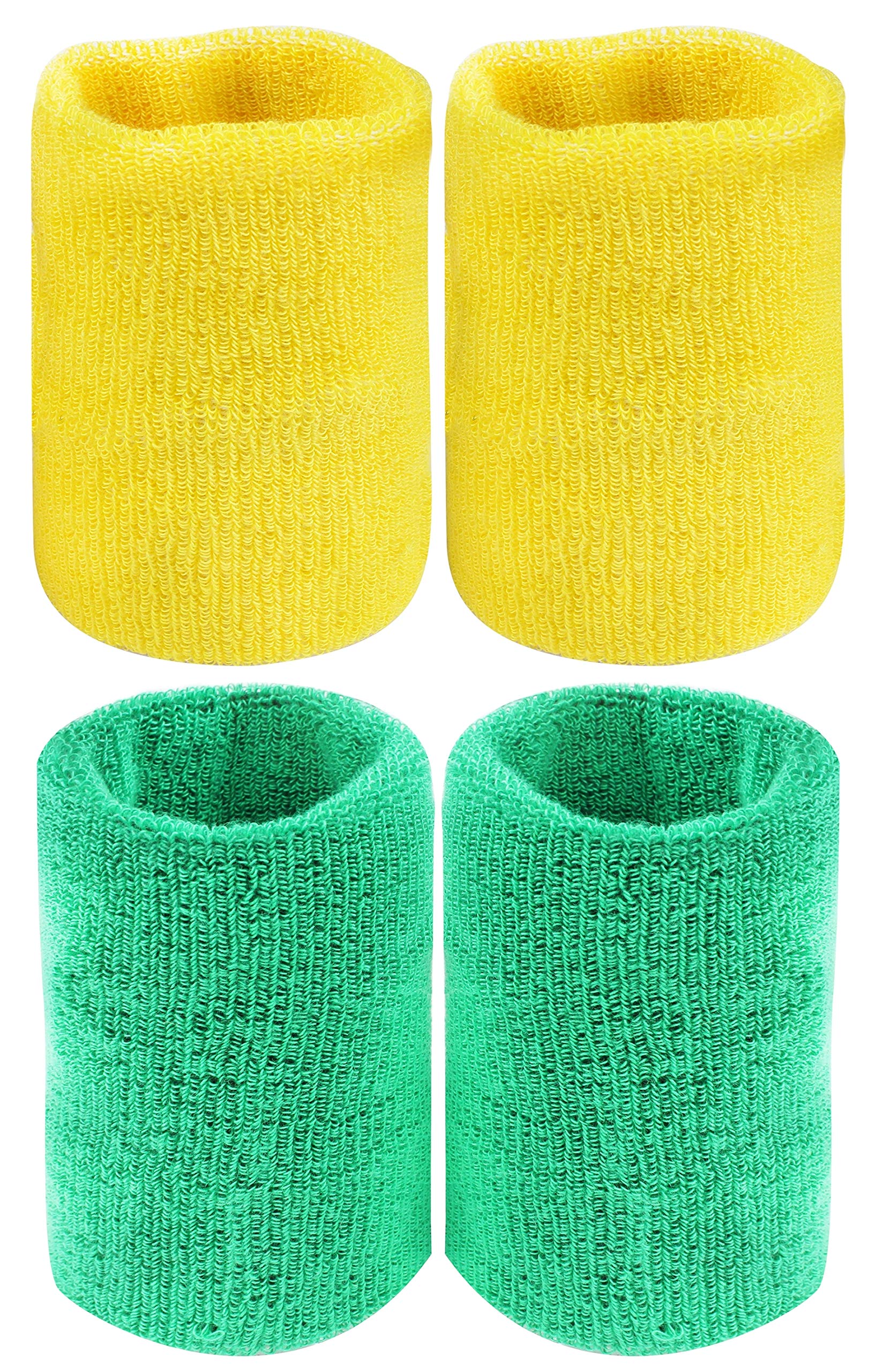 Neska Moda Mens Green and Yellow Cotton Wrist Band-WB08andWB14 (B07S8XJ5BQ) Amazon Price History, Amazon Price Tracker