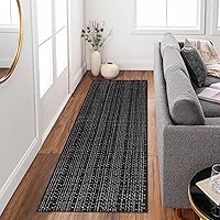 Vista 8 de Alfombras Corredoras Bohemias para Pasillo, 2' x 8' Alfombra Corredera Lavable para Entrada Interior, Alfombra Bohemia Natural Lavable Reversible