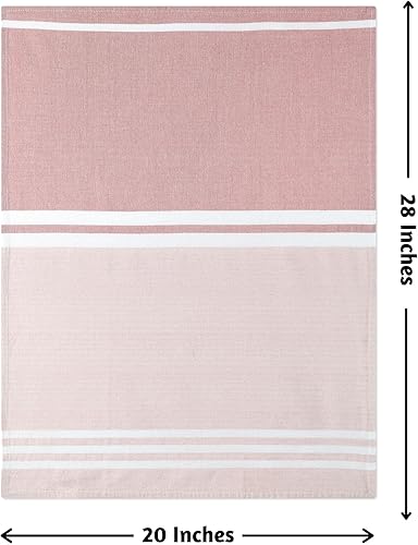 Miniatura 5 de Folkulture Toallas de cocina de San Valentín con lazo para colgar, juego de 6 paños de cocina para secar platos, paños de cocina bohemios 100%