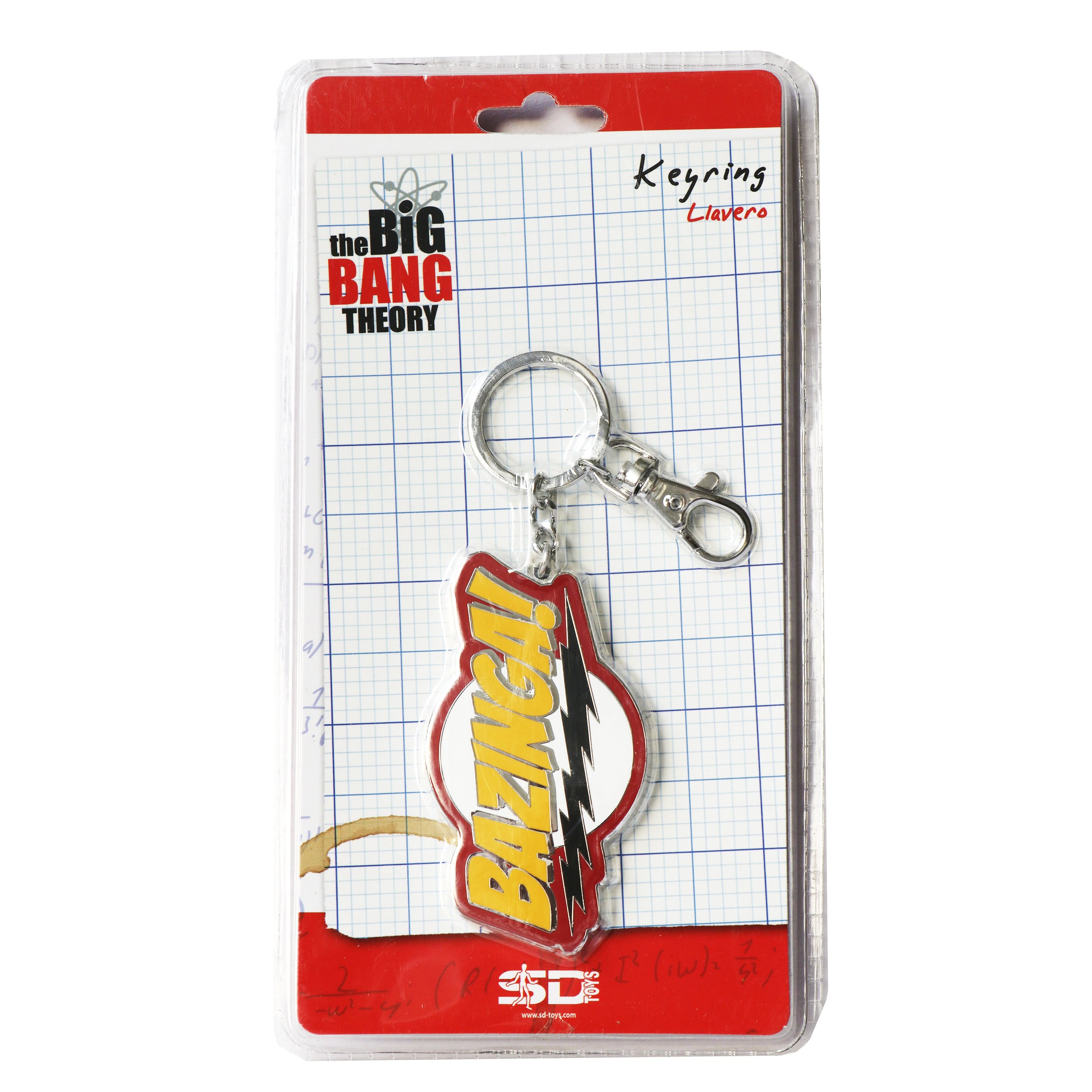 Chaveiro Bazinga! - The Big Bang Theory - SD Toys | Amazon.com.br