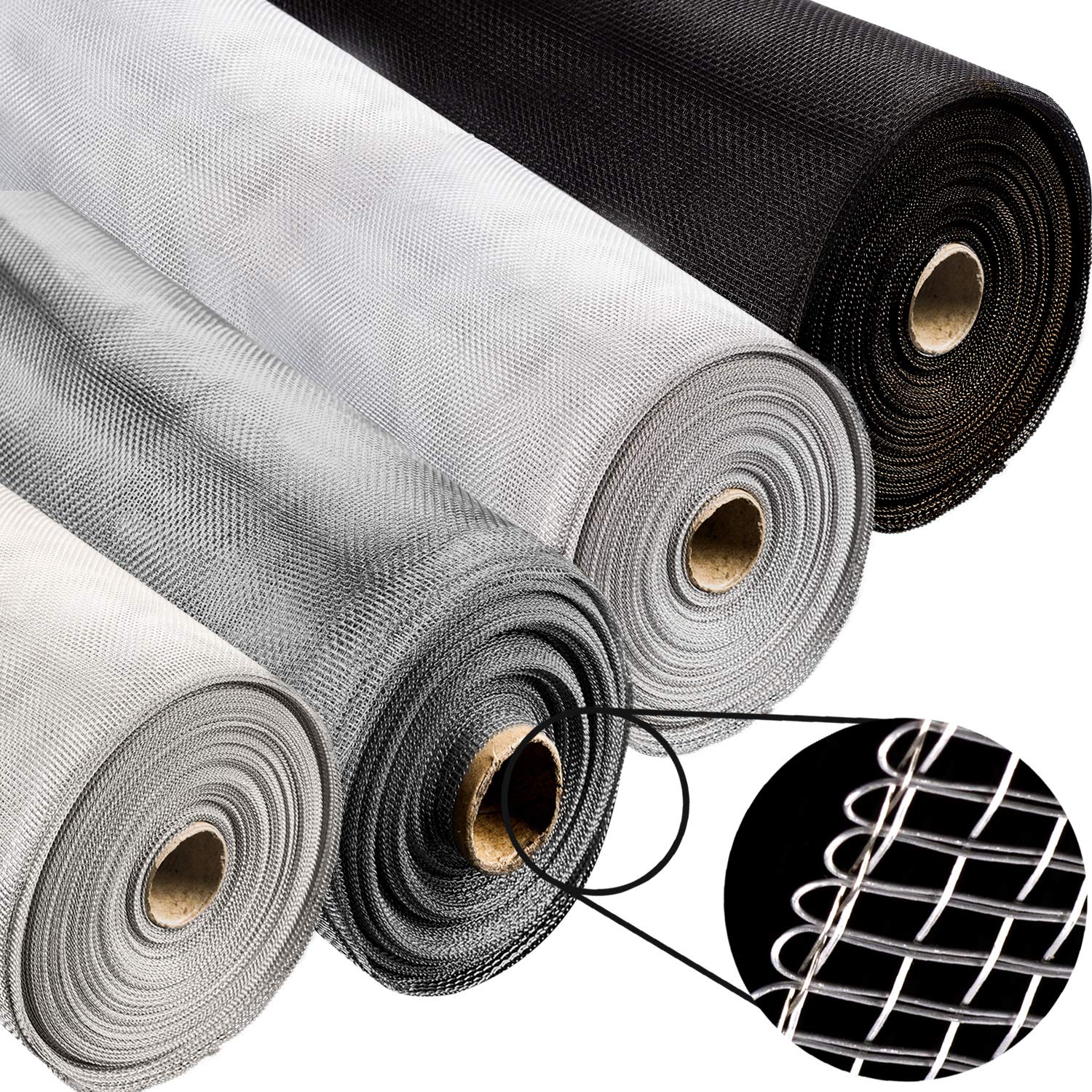 STAHLIA®, Fly Screen Aluminium Black Insect Protection