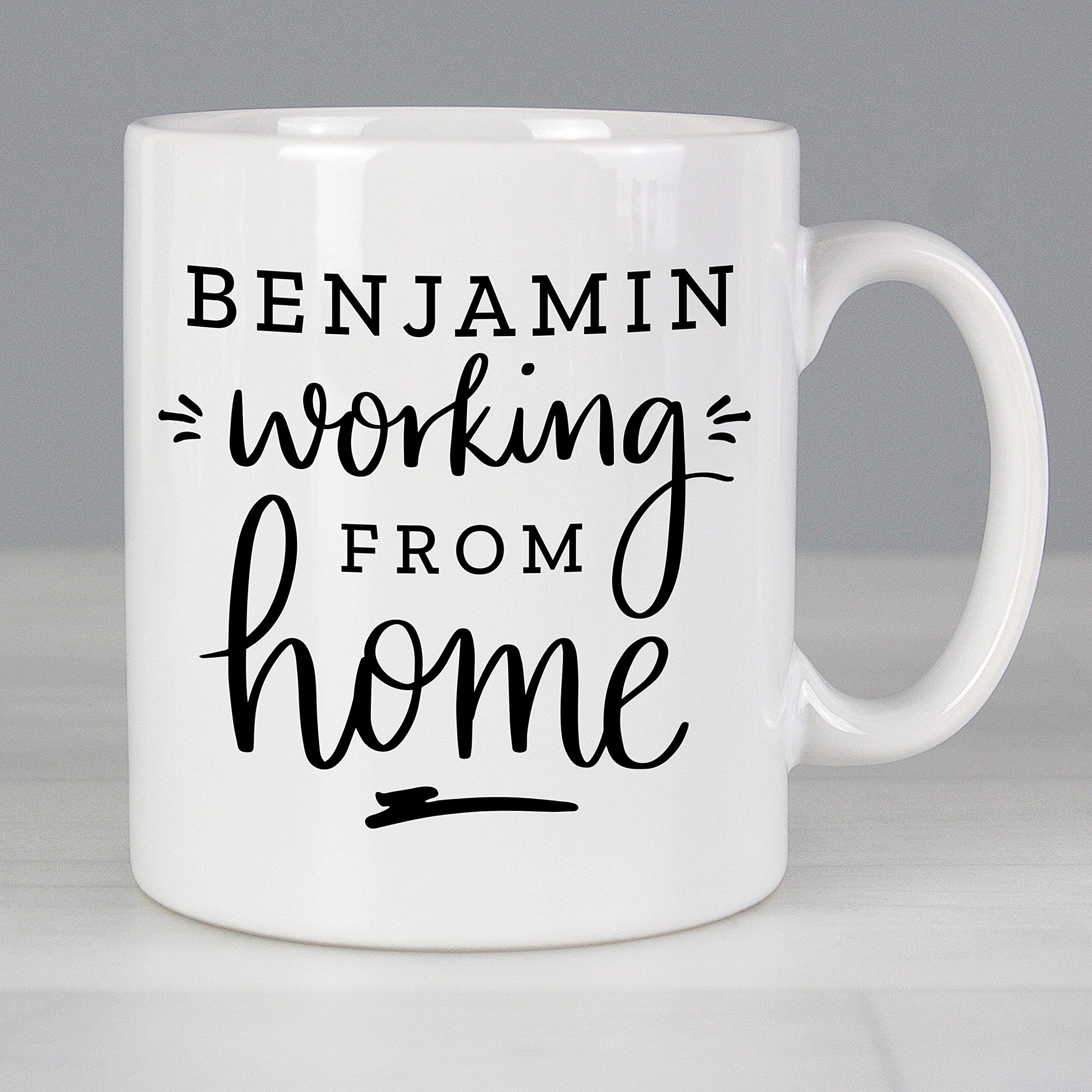 Ceylon TeaboxPersonalised Working from Home Mug Personalised Mug Gift Personalised Mug