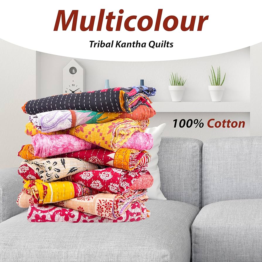 Amazon.co.jp: Mycrafts インディアン卸売カンタキルトロット 5