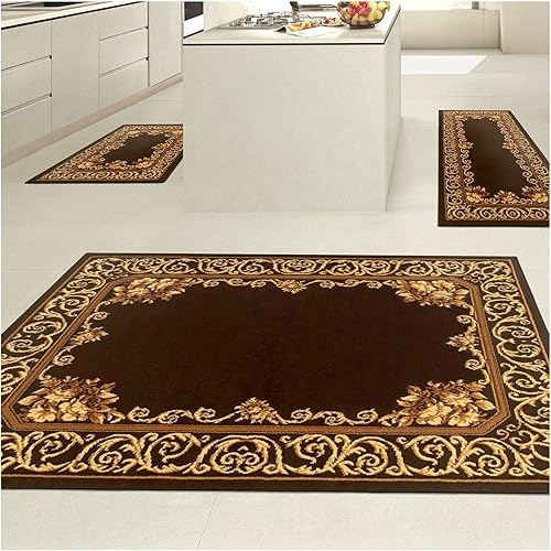 SUPERIOR Freyberg - Juego de 3 alfombras