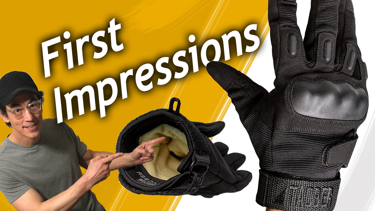 Watch Kevlar TAC9ER Tactical Gloves Features My First Impressions on Amazon Live